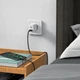 Сетевое зарядное устройство для быстрой зарядки ACEFAST A25 PD20W (Type-C+USB) Dual Port Charger White - изображение 7
