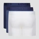 Набор трусов боксеров мужских Levi's 905045001-009 L 3 шт Blue Combo (8718824989921) - изображение 7