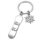Брелок Сноуборд Snowboard Keychain подарункова упаковка - зображення 1