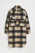 Рубашка пальто H&M ж8390 коричнева M - зображення 6