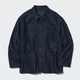 Джинсовая куртка мужская Uniqlo 36740871 M Синяя (1159772983) - изображение 7