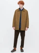 Пальто мужское Uniqlo 718783134 M Коричневое (1159772949) - изображение 8