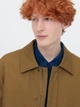 Пальто мужское Uniqlo 718783134 M Коричневое (1159772949) - изображение 11