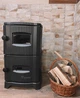 Конвекційна піч «євро буржуйка» Duval EM-5150BL (BLACK EDITION) - изображение 2