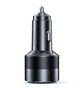 Автомобильное зарядное устройство Choetech (TC0010) 63W Dual USB-C 45w + USB-A 18w Fast Car Charger - изображение 3