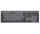 Клавіатура бездротова Logitech MX Mechanical Graphite Clicky (920-010759) - зображення 1