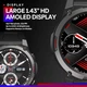 Тактические спортивные смарт-часы Smart Watch VIBE 7 Pro, Ultra HD AMOLED, функция Always on display, голосовой вызов, пульсометр, оксиметр, шагомер, режим спорт, водонепроницаемость, для мужчин, серебро, (001438760). - изображение 6