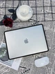 Чехол накладка для MacBook Air 13" Zamax Soft Shield Protective Case - Black&White - изображение 1