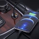 АЗУ Hoco NZ5 Smooth road PD30W + QC3.0 car charger set Type C to Lightning підтримка протоколів швидкої зарядки - зображення 2