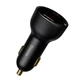 Автомобільний зарядний пристрій Baseus Qualcomm Quick Charge 5 Technology Multi-Port Fast Charge C+C+U 160W - зображення 4