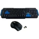 Комплект бездротова клавіатура + мишка JEDEL WS880 Black (089g) - зображення 1