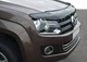Дефлектор капота для Volkswagen Amarok 2010-2022, Мухобойка капота Volkswagen Amarok V2 - изображение 10