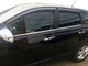 Наружняя окантовка стекол Nissan Qashqai 2007-2010 (4 шт, нерж), Окантовка стекол для Nissan Qashqai - изображение 1