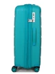 Чемодан средний M полипропилен Airtex 646 80л 67,5×47×26см Голубой - изображение 5