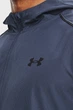 Чоловіча сіра вітровка UA STORM RUN HOODED JACKET Under Armour L 1376795-044 - изображение 4