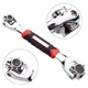 Універсальний ключ 48 в 1 Universal Tiger Wrench PRO 2428 new original Надміцний набір універсальних ключів - зображення 9