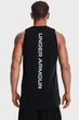 Чоловіча чорна майка UA BASELINE COTTON TANK Under Armour L 1361901-003 - зображення 3