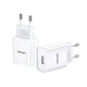 Сетевое зарядное устройство Usams US-CC075 T18 Single USB Travel Charger (CC075TC01) White - изображение 2