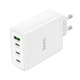 Сетевое зарядное устройство Hoco N31 Leader PD100W four-port (USB + 3USB-C) fast charger White - изображение 5