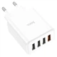 Сетевое зарядное устройство Hoco C102A Fuerza QC3.0 four-port charger White - изображение 2
