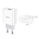 Адаптер мережевий Hoco Lightning cable Asombroso C81A | 1USB, 2.1A | - зображення 3