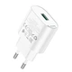 Сетевое зарядное устройство Hoco C109A Fighter single port QC3.0 charger White - изображение 2