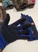Перчатки вело сенсорі Windstopper сині XXL - зображення 5