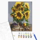 Картина за номерами Натюрморт з букетом соняшників 40х50 см Brushme BS51955 - зображення 2