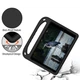 Чехол STR EVA с ручкой и подставкой треугольник для Apple iPad Air 1 детский Black - изображение 5