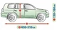 Чехол-тент для автомобиля Kegel для JEEP Grand Cherokee Basic Garage XL SUV/Off Road (5-3969-241-3021) - изображение 2