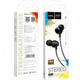 Дротові навушники вакуумні 3.5mm HOCO M60 Perfect Sound Universal з мікрофоном 1.2 м Чорні - зображення 4