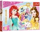 Пазли Trefl Glitter - Прогулянка Принцес Disney Princess 100 елементів (14819) - изображение 1