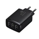Сетевое зарядное устройство для Baseus Compact Charger 3xUSB-A 17W EU Black (CCXJ020101) - изображение 2