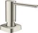 Дозатор врезной для моющего средства Hansgrohe A71 500мл стальной - изображение 1