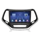 Магнитола Lesko для Jeep Cherokee V (KL) 2013-2018 экран 10" 4/64Gb 4G Wi-Fi GPS Top Джип Чероки - изображение 1