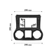 Перехідна рамка Lesko Jeep Wrangler 2011-2014 (6944) 9" - зображення 6