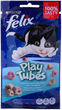 Ласощі для котів Purina Felix PlayTubes Печена риба та креветки 50 г (7613036707480) - зображення 1