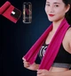 Спортивний рушник у банку WK Sport towel WT-TW01 з ефектом охолодження 30 см x 90 см рожеве - зображення 3