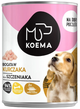 Mokra karma dla psów Koema Junior kurczak 400 g (5904734019381) - obraz 1