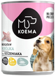 Mokra karma dla psów Koema Junior królik 400 g (5904734019343) - obraz 1