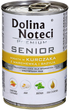 Вологий корм для літніх собак Dolina Noteci Premium Senior Курка з морквою та базиліком 400 г (5902921301080) - зображення 1