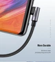 Кабель синхронизации Ugreen US284 USB - Type-C Cable Angled Aluminum Braid 1 м Black (UGR-50941) - изображение 6