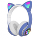 Беспроводные детские Bluetooth наушники с кошачьими ушками&nbsp;Cat STN-28 Blue - изображение 1