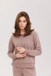 Женский повседневный костюм ONIOS Sweetsuit Капучино M 7702804 - изображение 4