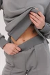 Женский повседневный костюм ONIOS Sweetsuit Серая олива S 7702800 - изображение 9
