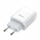 Сітчастий зарядний пристрій HOCO C73A Glorious dual port charger White - зображення 2