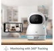 Набор 2шт. Комплект Поворотная Wi-Fi Камера Xiaomi Yi Home Camera Dome Guard YRS3019 Global ( Международная версия ) - изображение 9