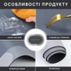 Инновационный Супервпитывающий Диатомитовый Коврик для ванной 50х80 см Серый Овал - изображение 3