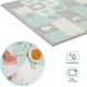 Коврик-пазл Kinderkraft Luno Shapes Mint 30 элементов (KPLUSH00MIN0000) - изображение 8