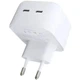 Мережевий зарядний пристрій для Apple MHJE3ZMIA Dual USB-C Port 35W White - зображення 3